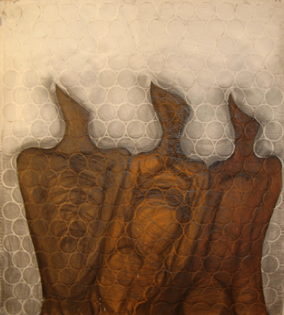 "Untitled, no. 1" oil painting by Tim Cottengim, copyright 2009