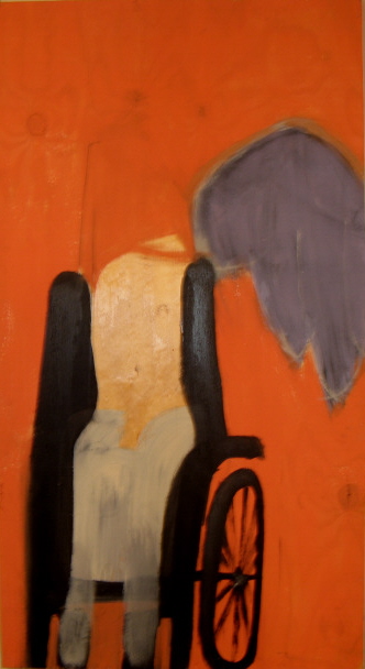 "Untitled, no. 3" oil painting by Tim Cottengim, copyright 2009