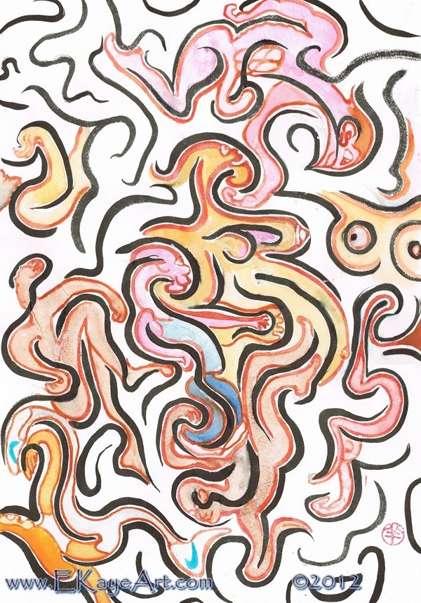 "Brushstrokes: Grafitti -1" by Erik Kaye, copyright 2012